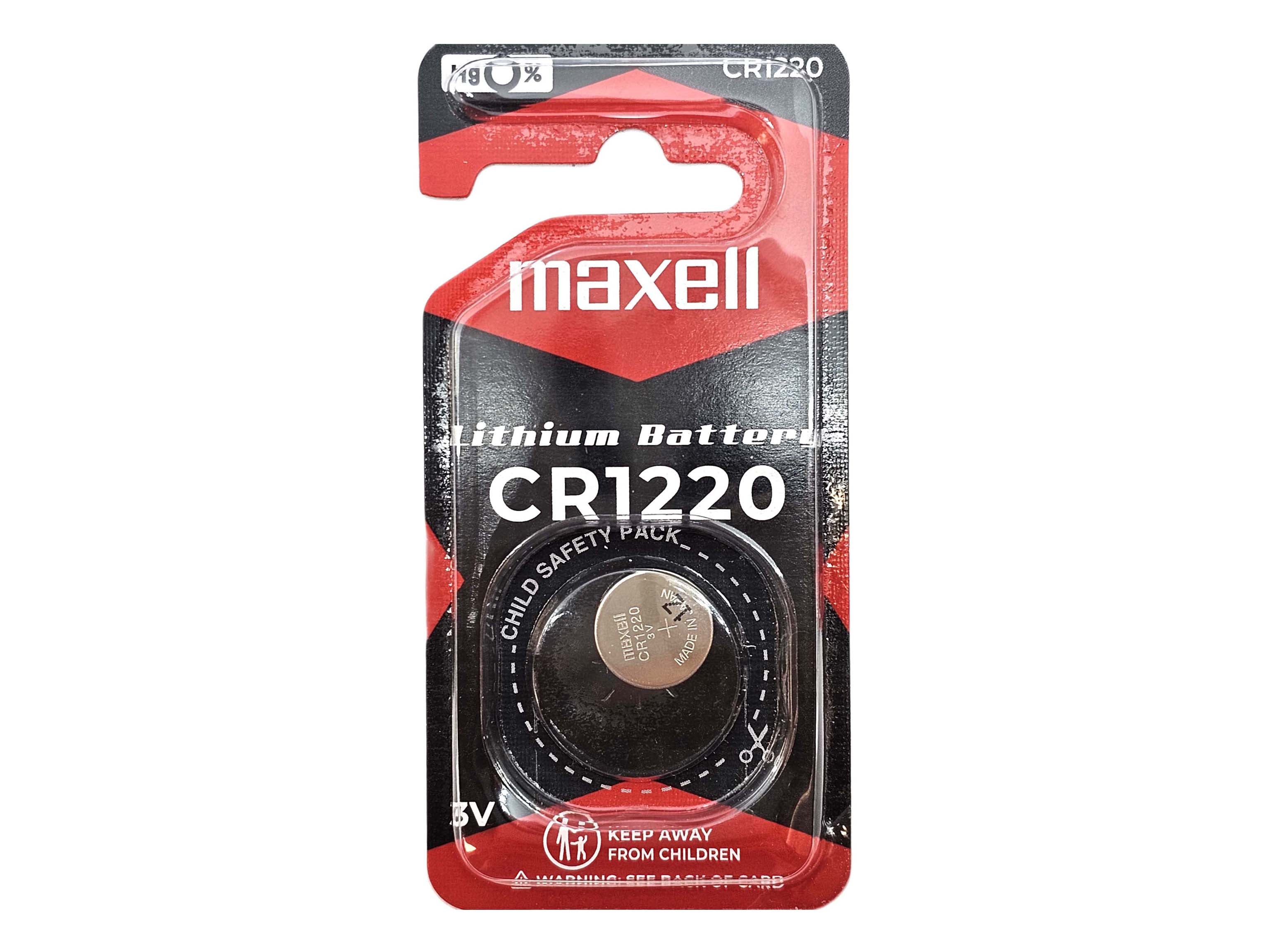 CR1220 3V Lithium Coin Battery