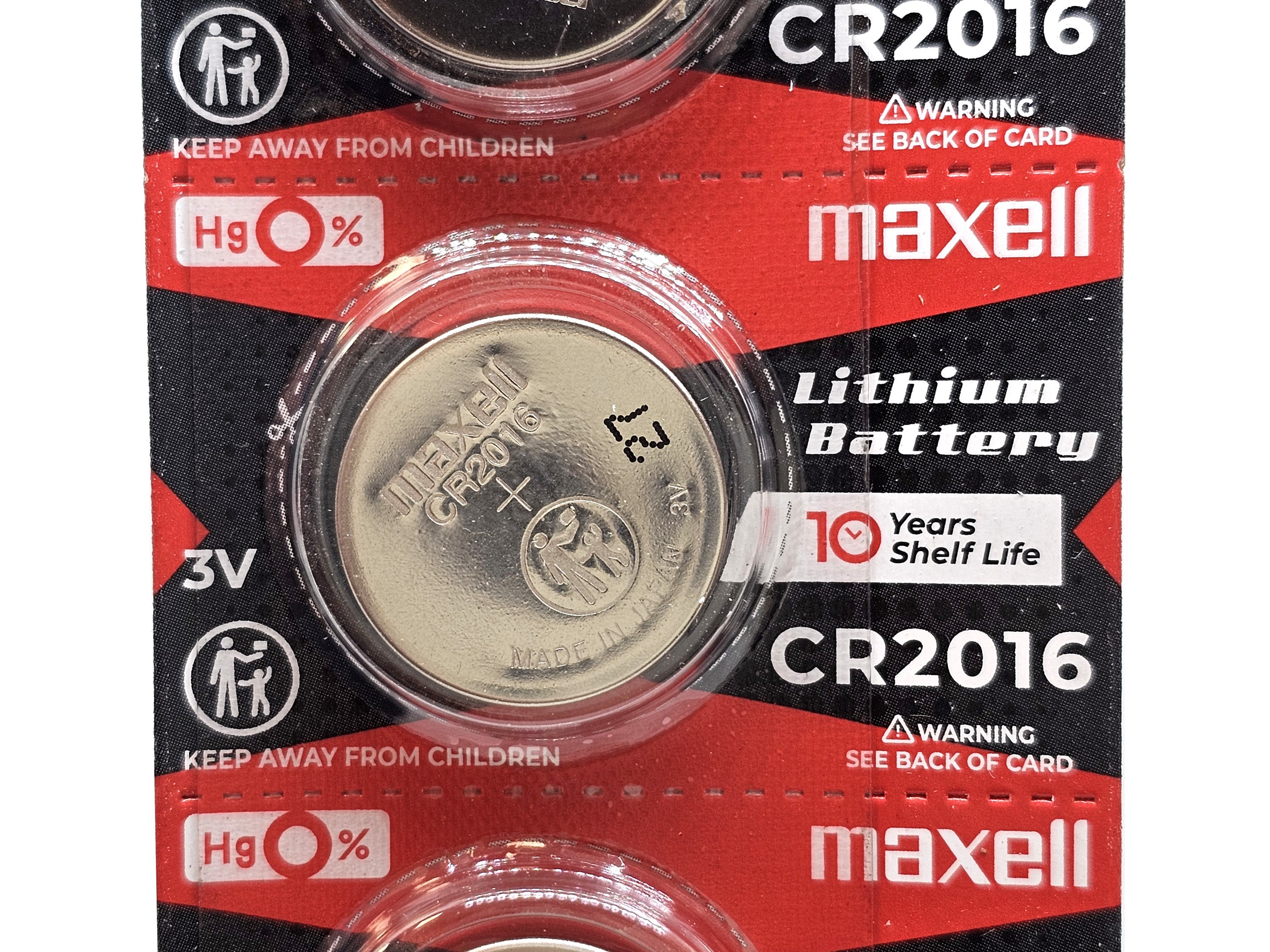 CR2016 3V Lithium Coin battery
