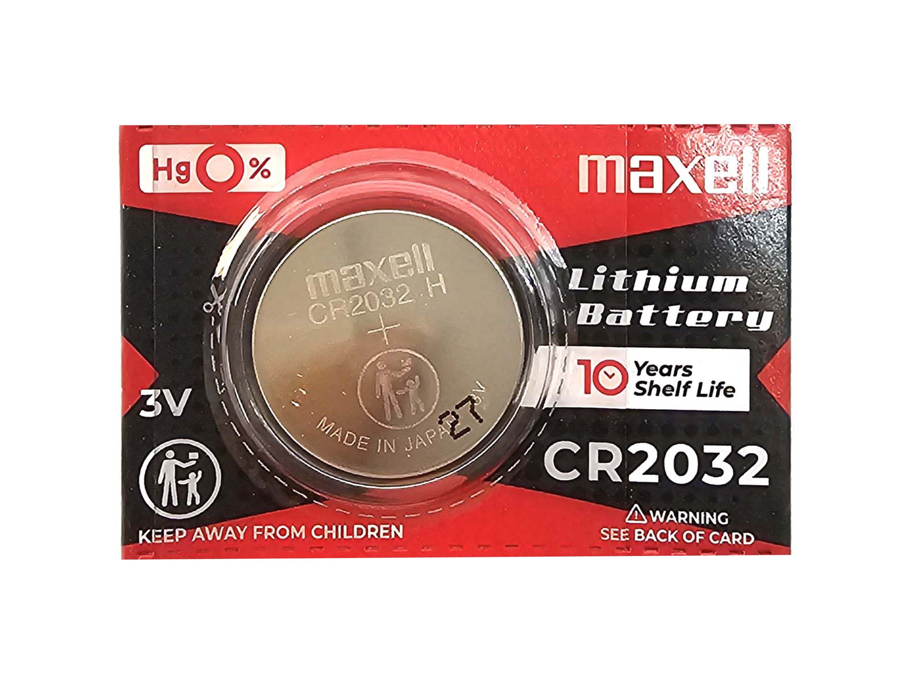 CR2032 3V Lithium Coin Battery
