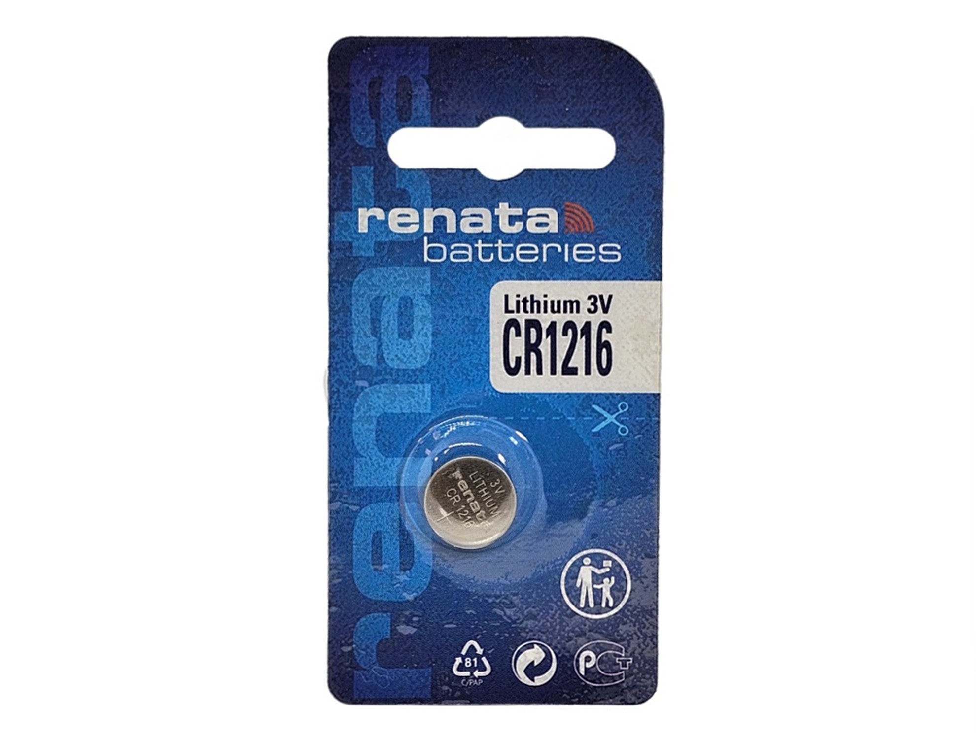 CR1216 3V Lithium Coin Battery