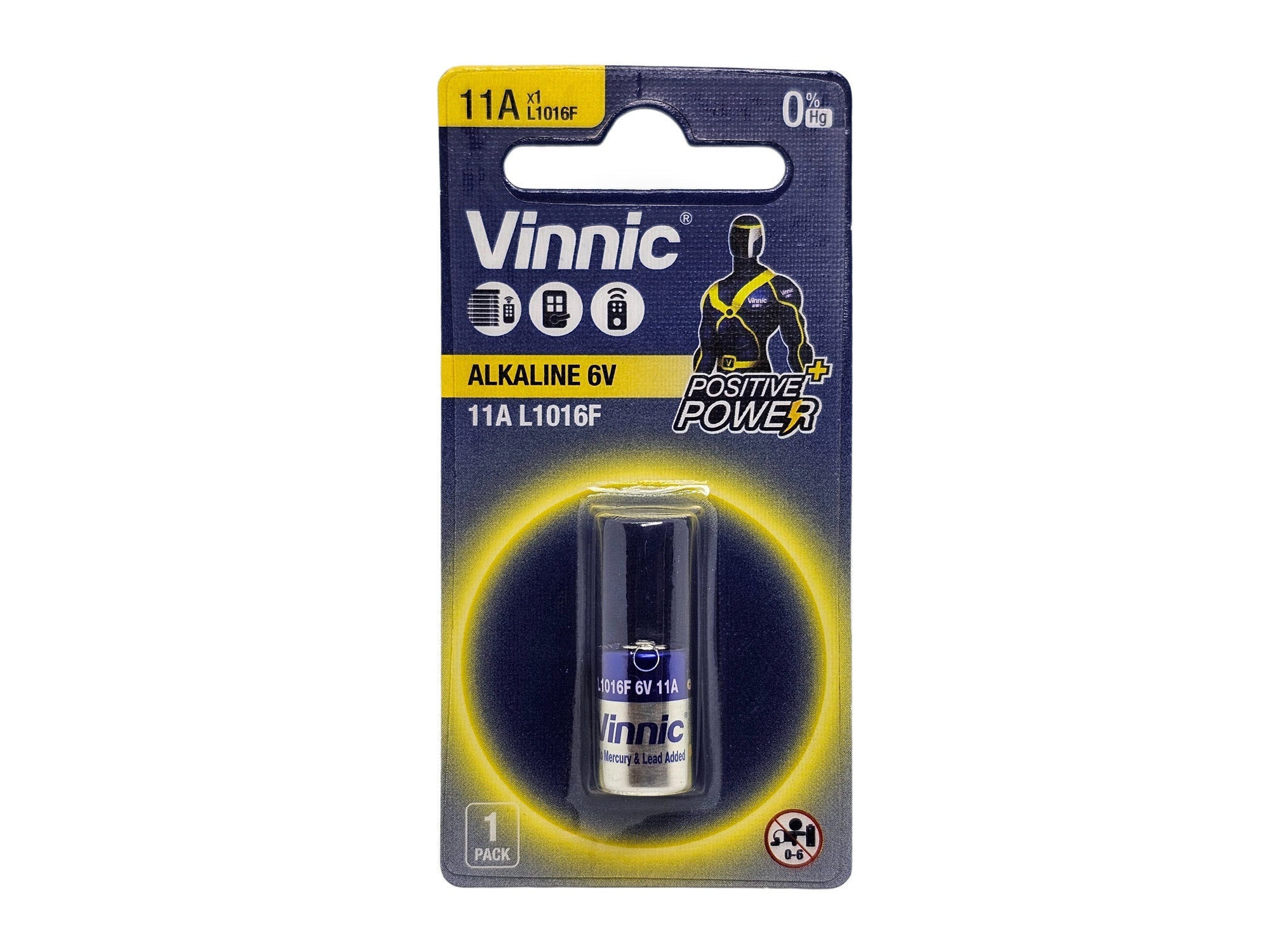 11A 6V Alkaline Battery