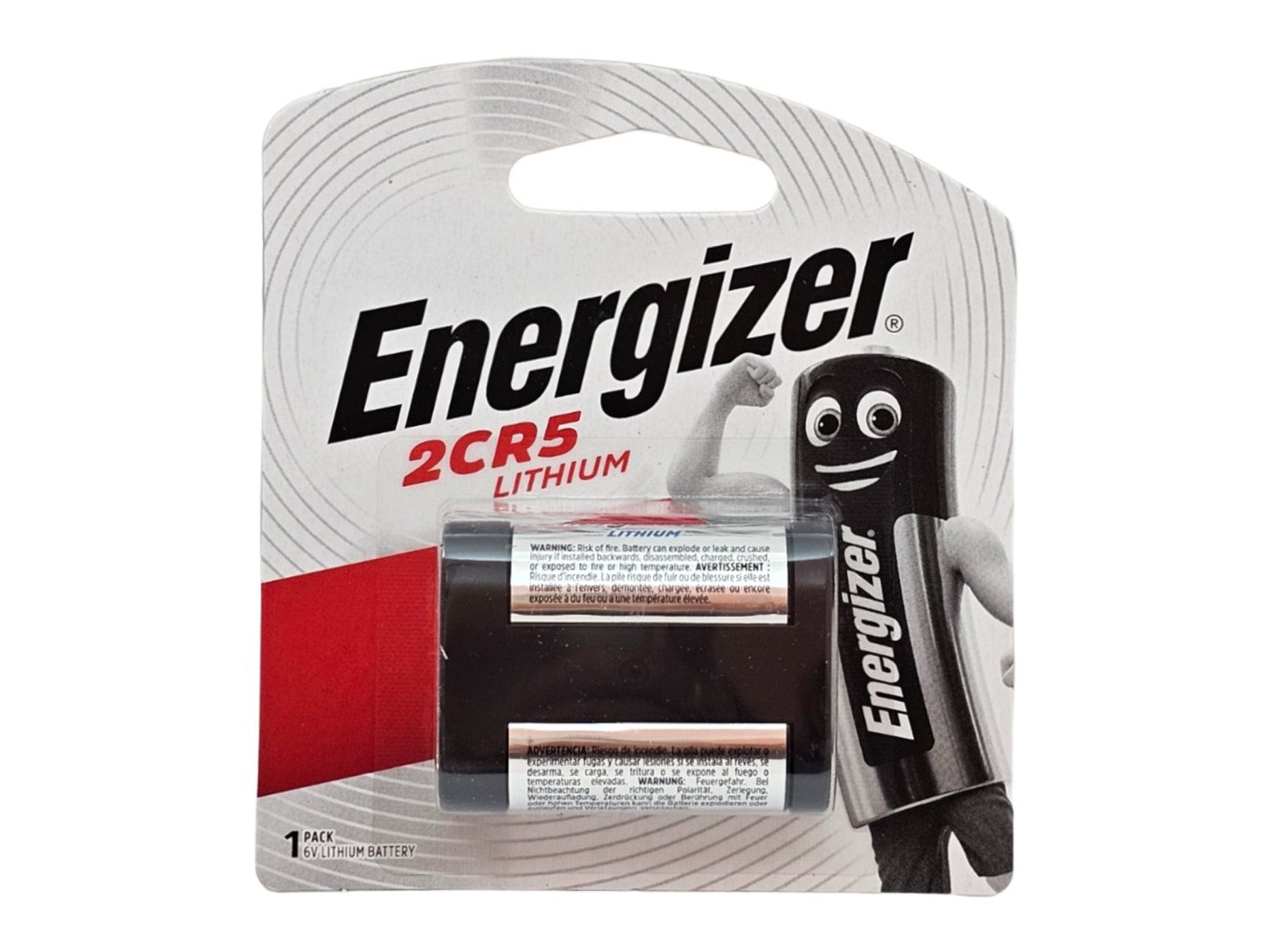Energizer 2CR5 6V Lithium Photo Battery - 1 Pack