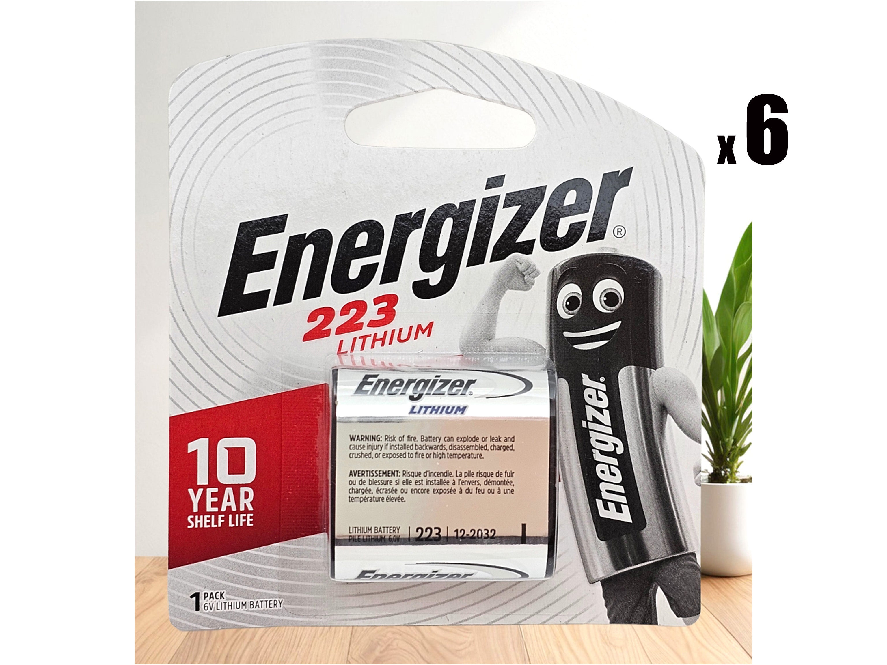 (PACK OF deals 6) ENERGIZER EL223APBP BATTERIES