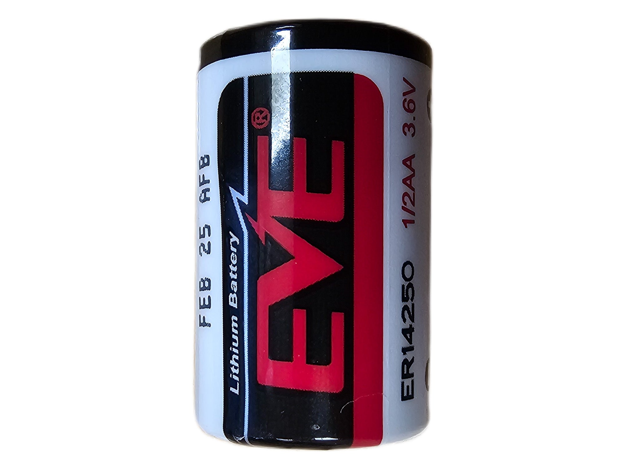 EVE 3.6V 1/2AA ER14250 Lithium Thionyl Chloride Battery (Li-SOCl2)