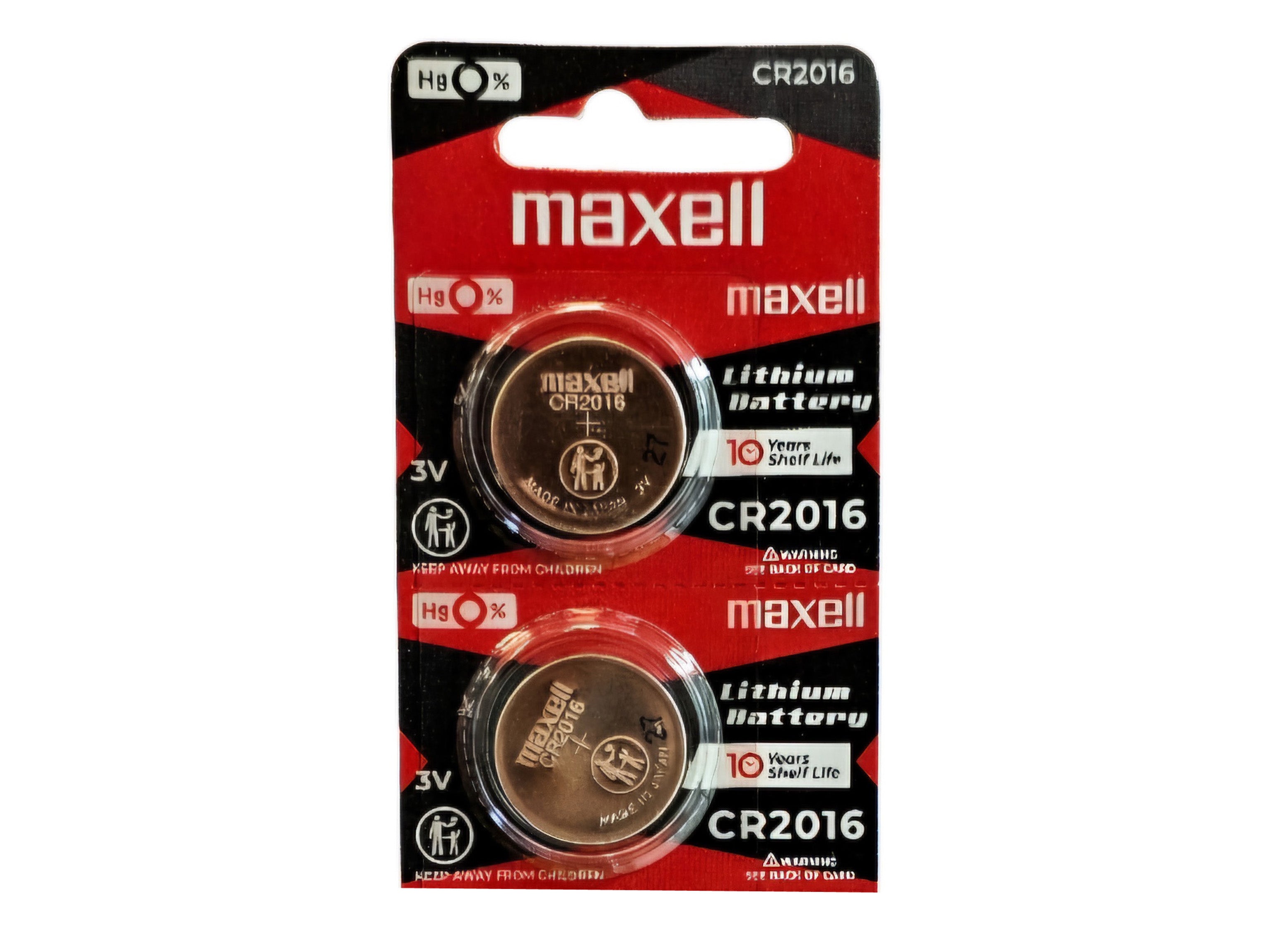 Maxell CR2016 3V Lithium Battery