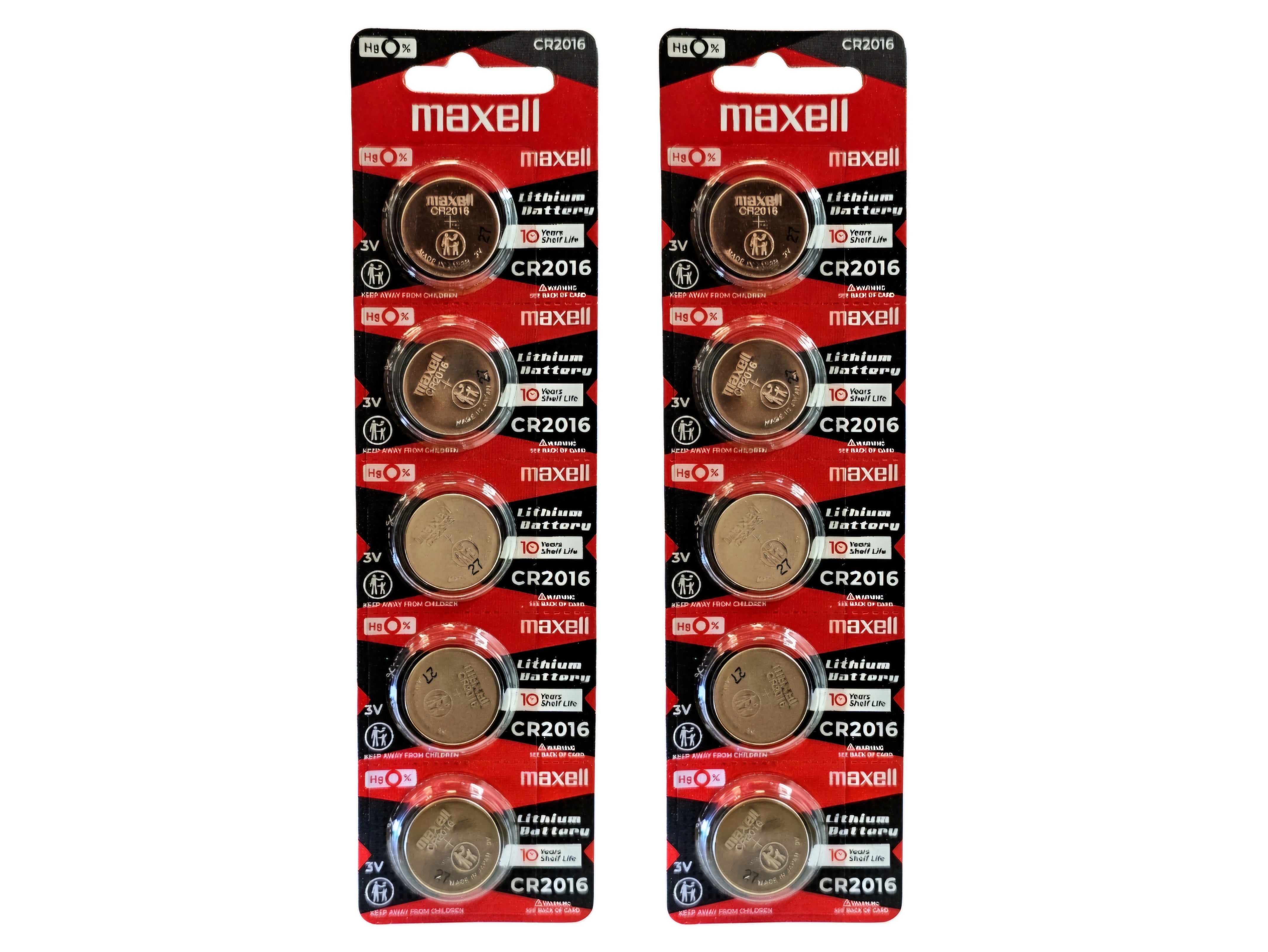 Maxell CR2016 3V Lithium Battery