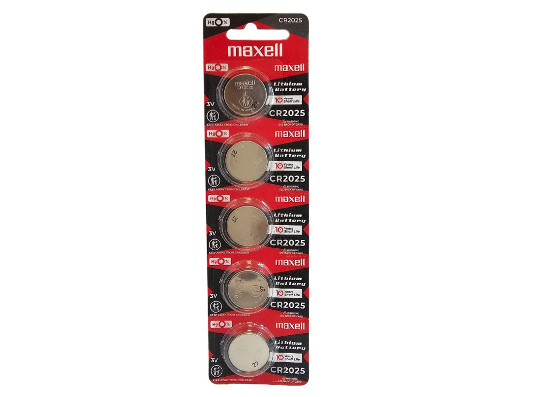 Maxell CR2025 3V Lithium Coin Battery