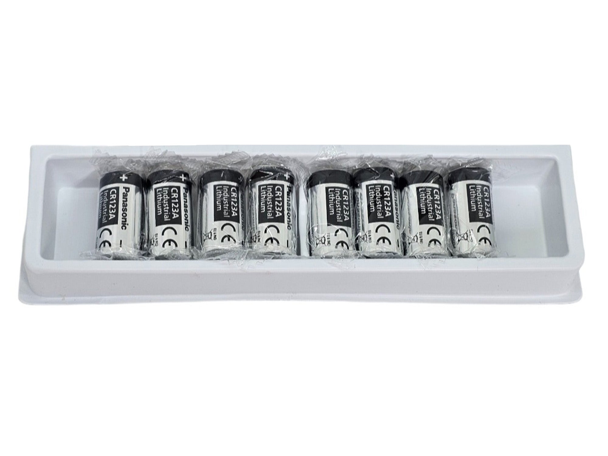 Panasonic CR123A (CR123) Industrial 3V Lithium Camera Battery (Pack of 1)