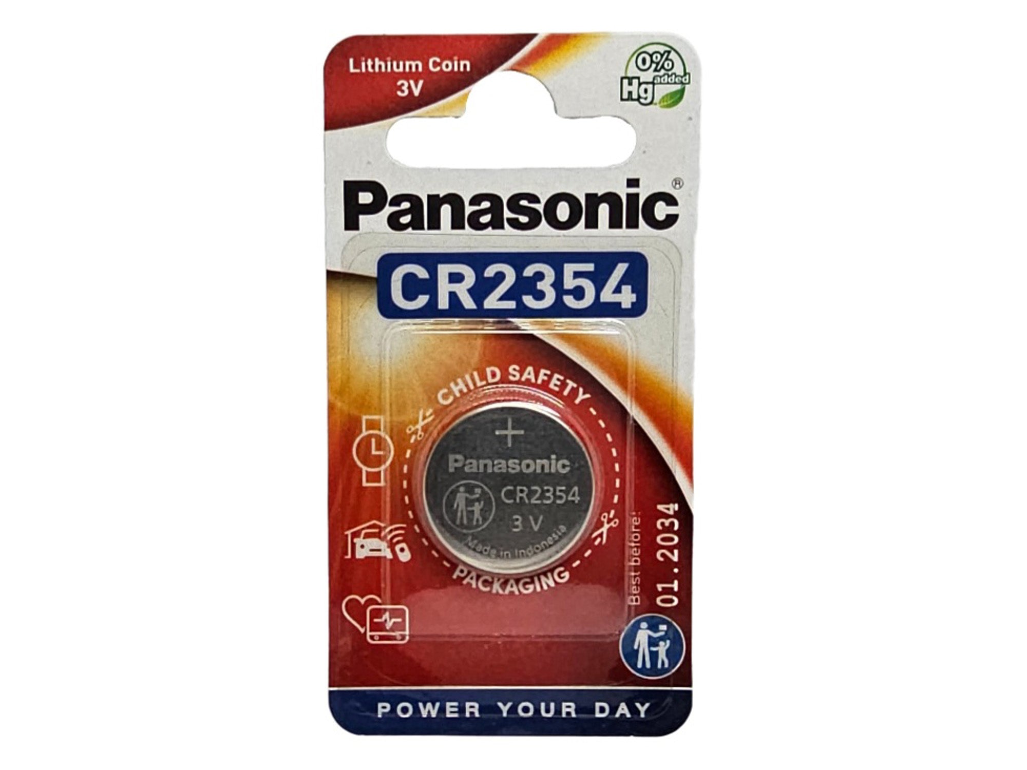 Panasonic CR2354 3V Lithium Coin Battery - 1 Pack