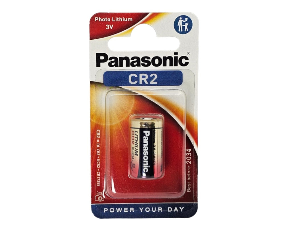 Panasonic CR2 3V Lithium Photo Camera Battery (Pack of 1)