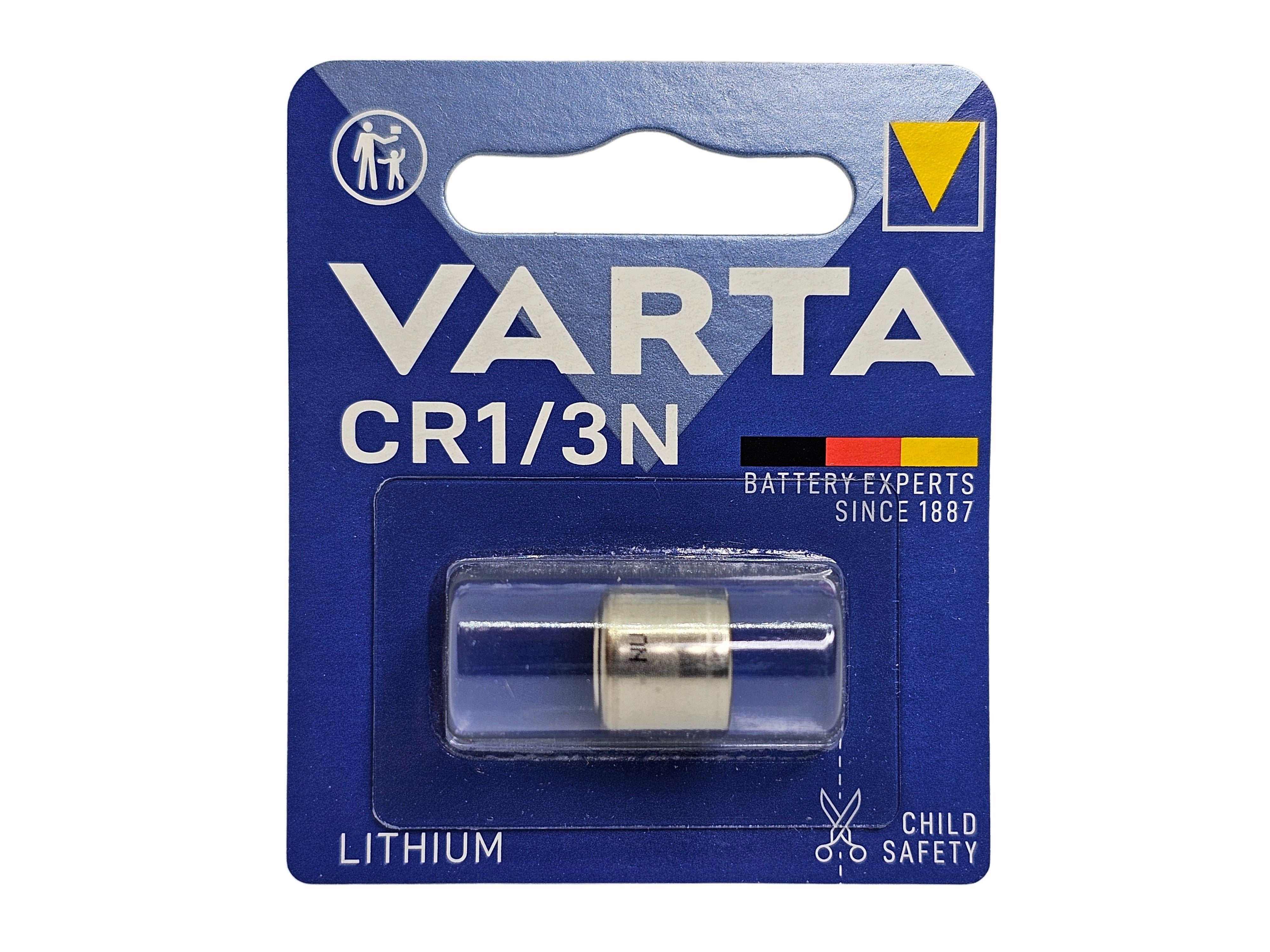 Varta CR1/3N (CR11108) 3V Lithium Battery - 1 Pack