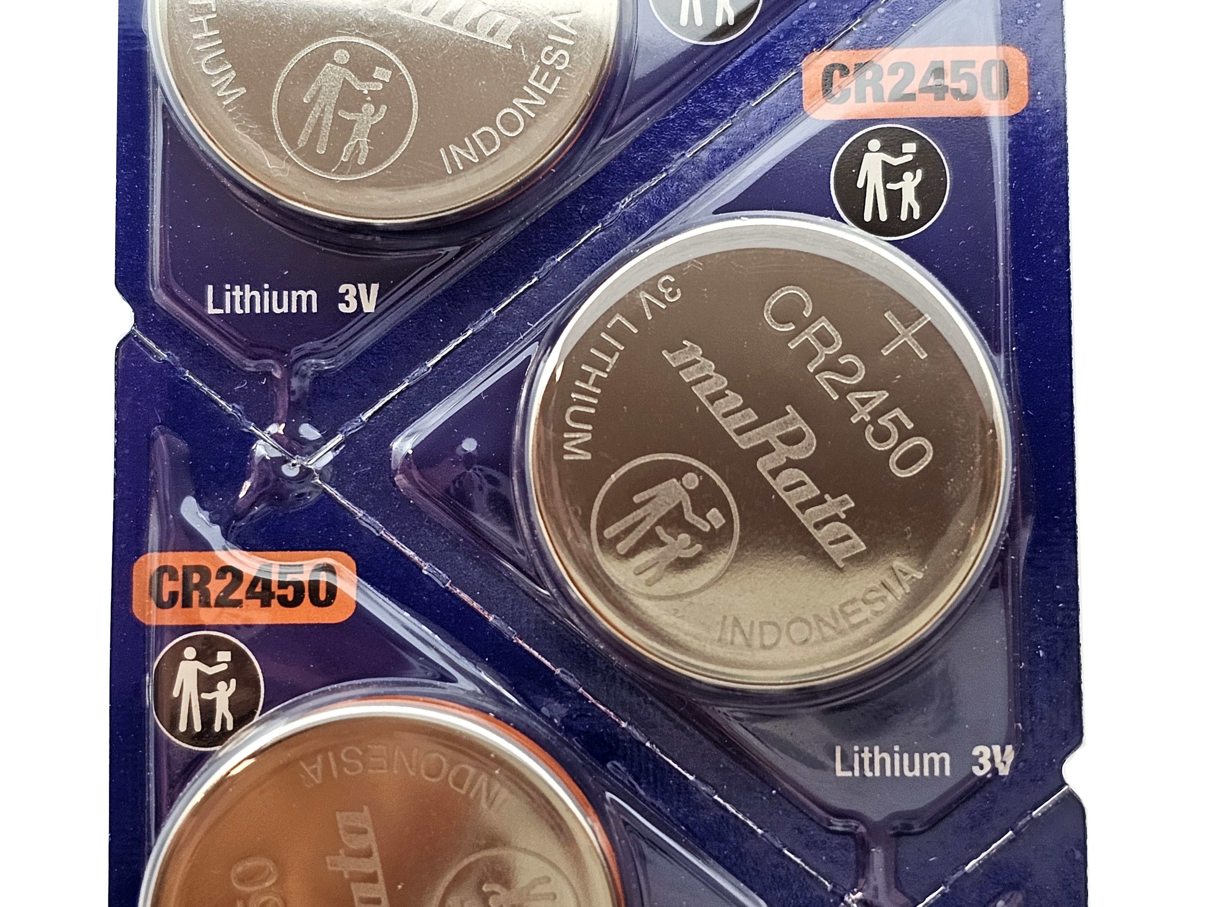 CR2450 3V Lithium Coin Battery