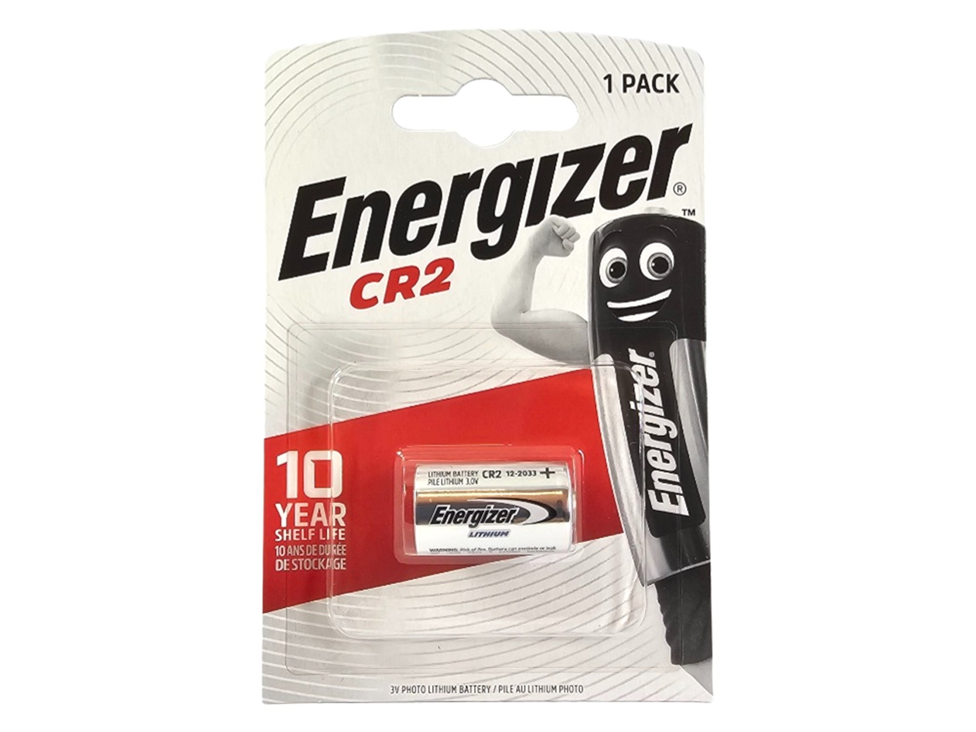 Energizer CR2 3V Lithium Photo Battery - 1 Pack