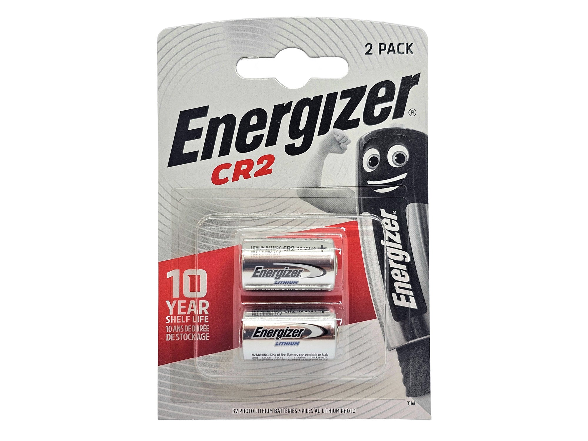 Energizer CR2 3V Lithium Photo Batteries - 2 Pack (B2 x 1)