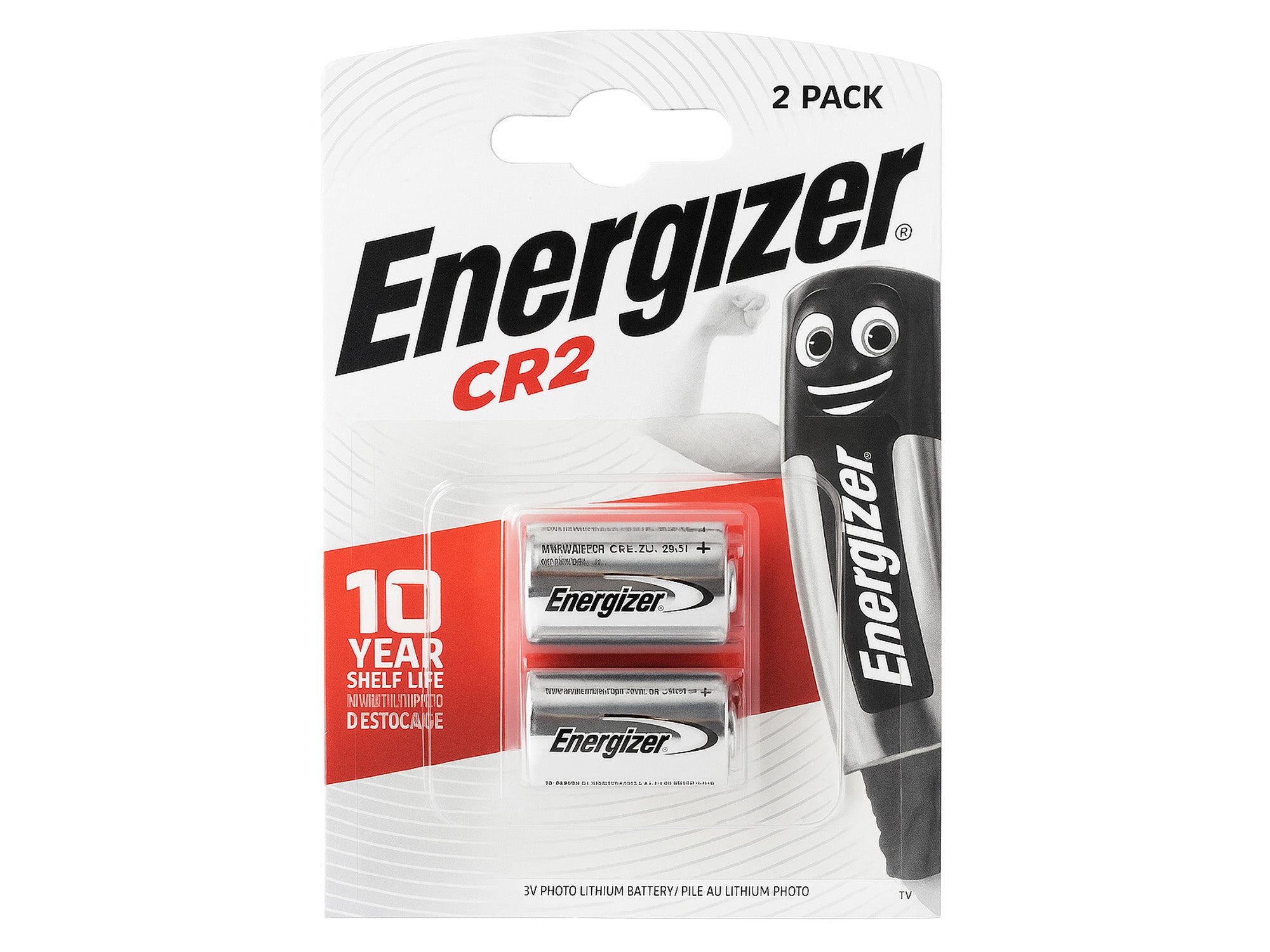 Energizer CR2 3V Lithium Photo Batteries - 2 Pack (B2 x 1)
