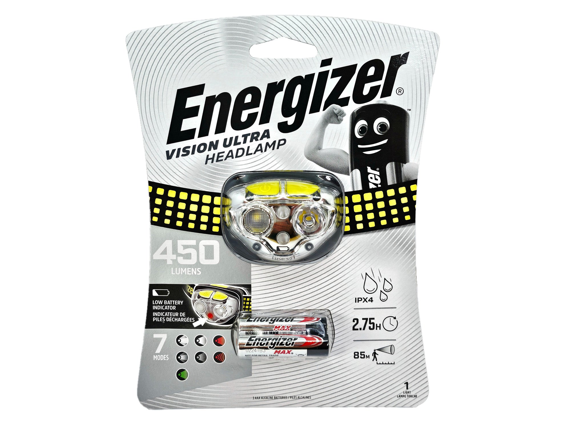 Energizer Vision Ultra LED Headlamp 450 Lumens - HDE321