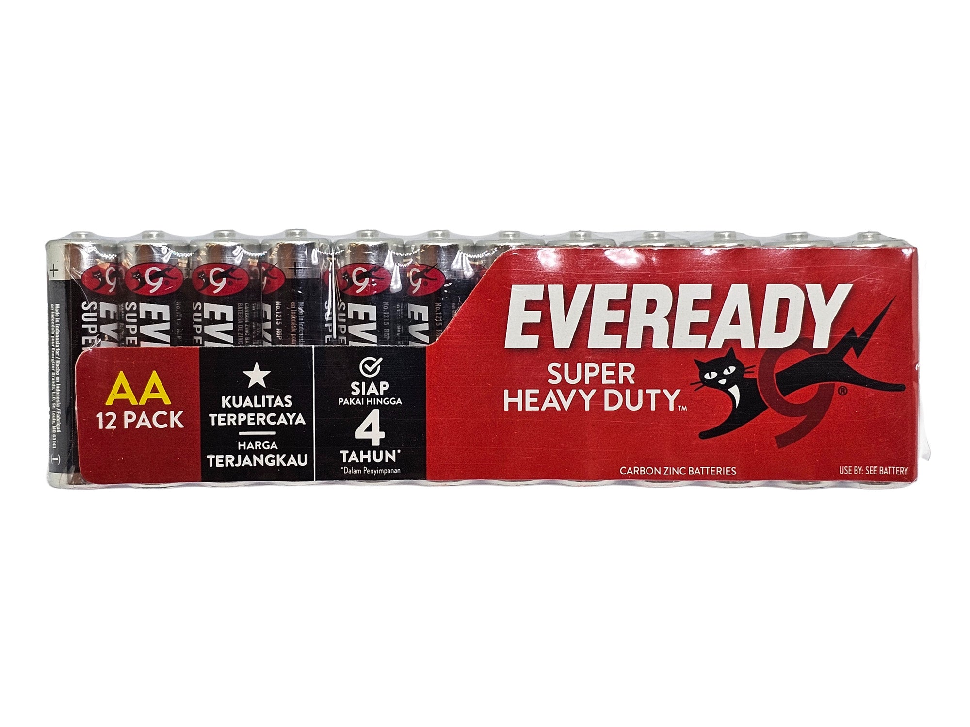 Eveready AA Super Heavy Duty Batteries - 12 Pack (1215MP-12)