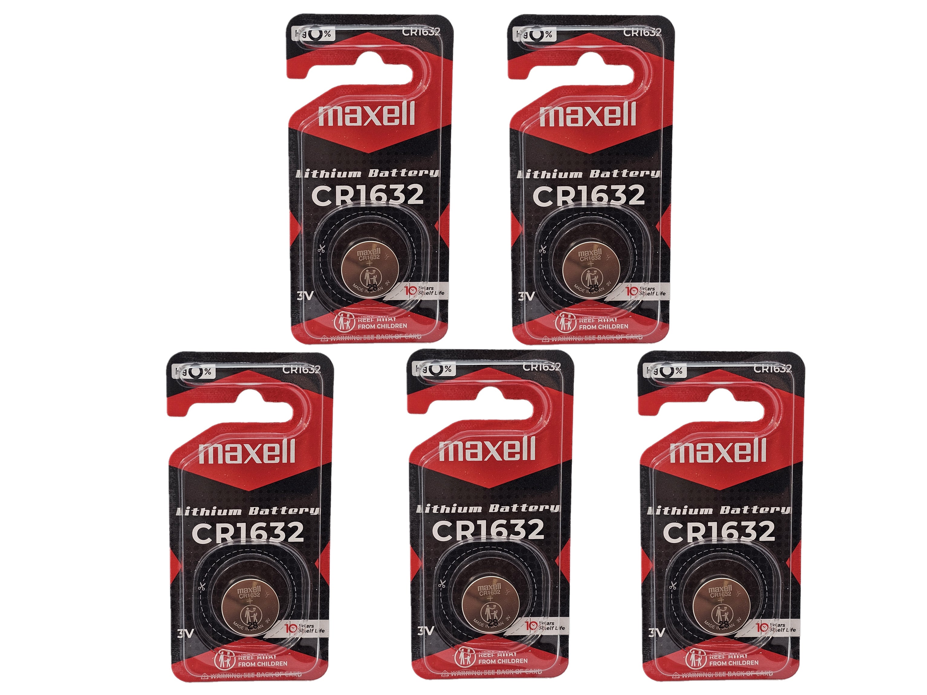 Maxell CR1632 - 5 battery