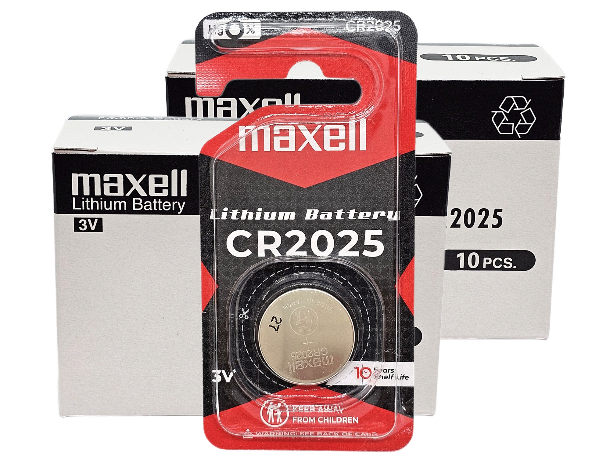 Maxell CR2025 3V Lithium Coin Battery - 20 Pack (B1 x 20)