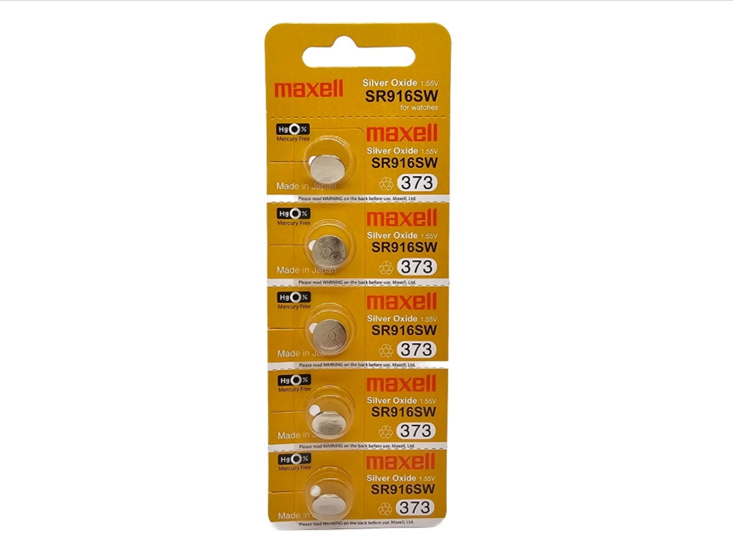 Maxell SR916SW (373) - 5 batteries (B5 x 1)