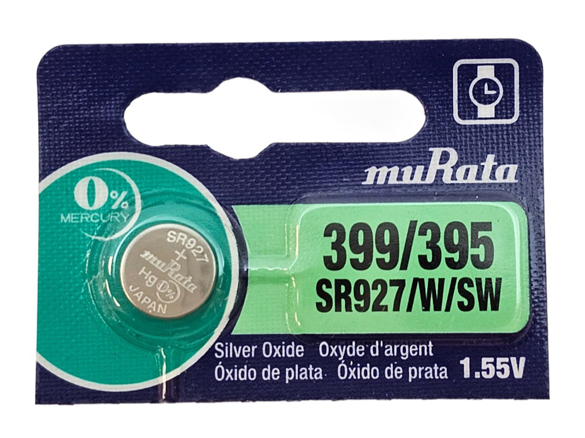 Murata SR927W / SR927SW (399, 395) watch battery (Pack of 1)