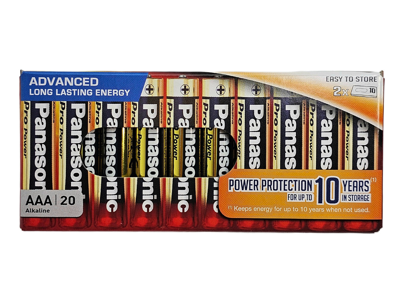Panasonic AAA Pro Power Alkaline Batteries - 20 Pack (bulk)