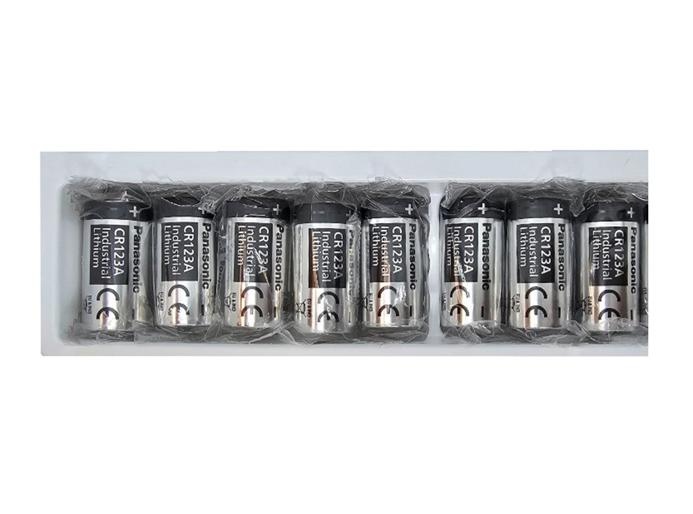 Panasonic CR123A Lithium Battery (Bulk), Exp:2034