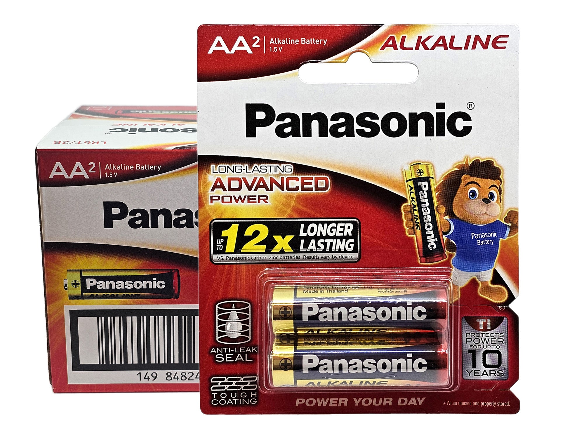 Panasonic AA (LR6) Alkaline Advanced Power Batteries - 24 Pack (AA2 x 12)