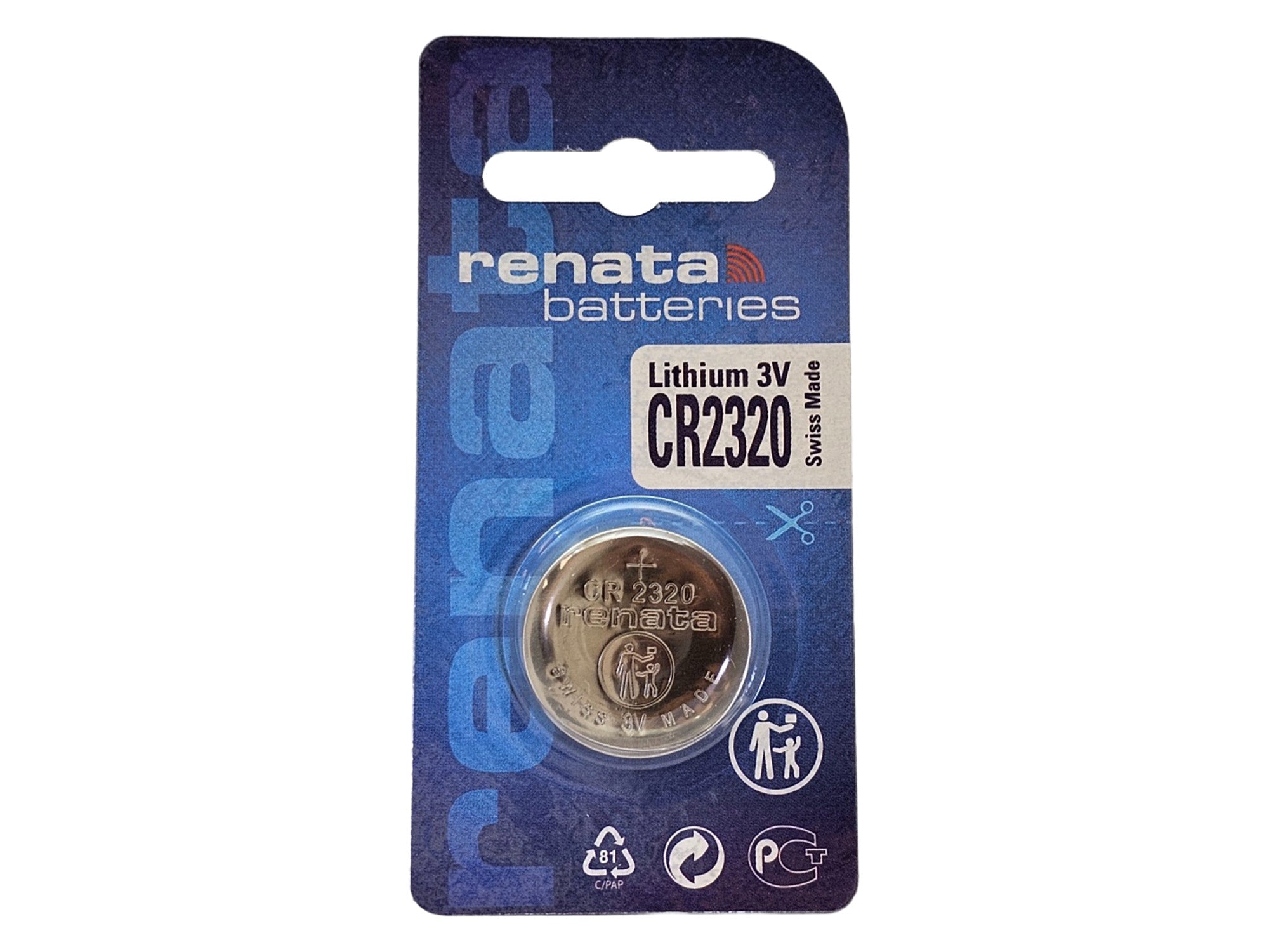 Renata CR2320 3V Lithium Coin Cell Battery - 1 Pack