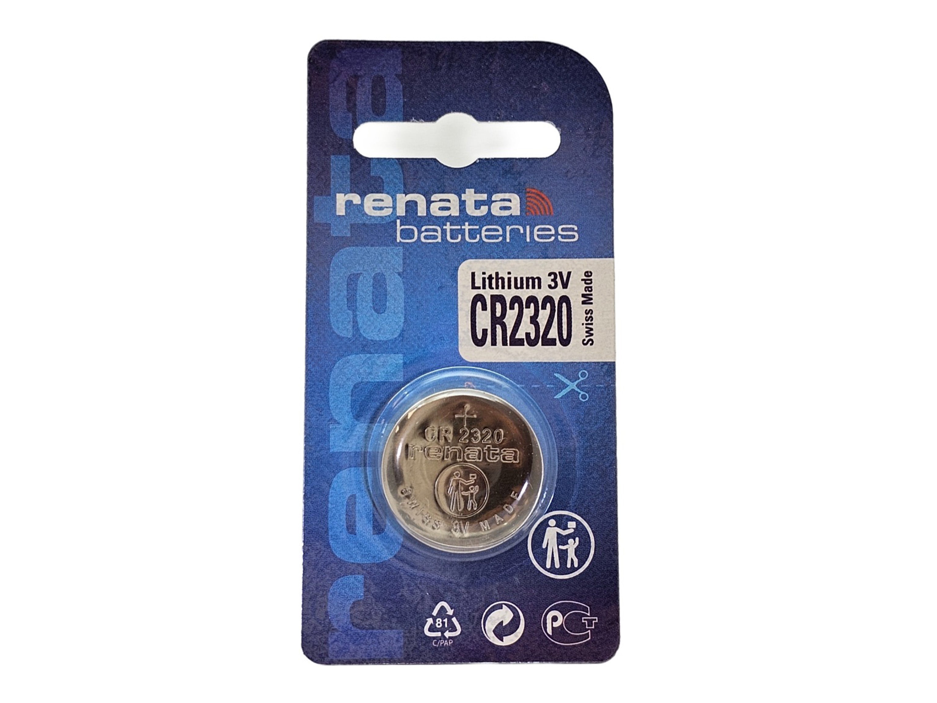 Renata CR2320 3V Lithium Coin Cell Battery - 1 Pack