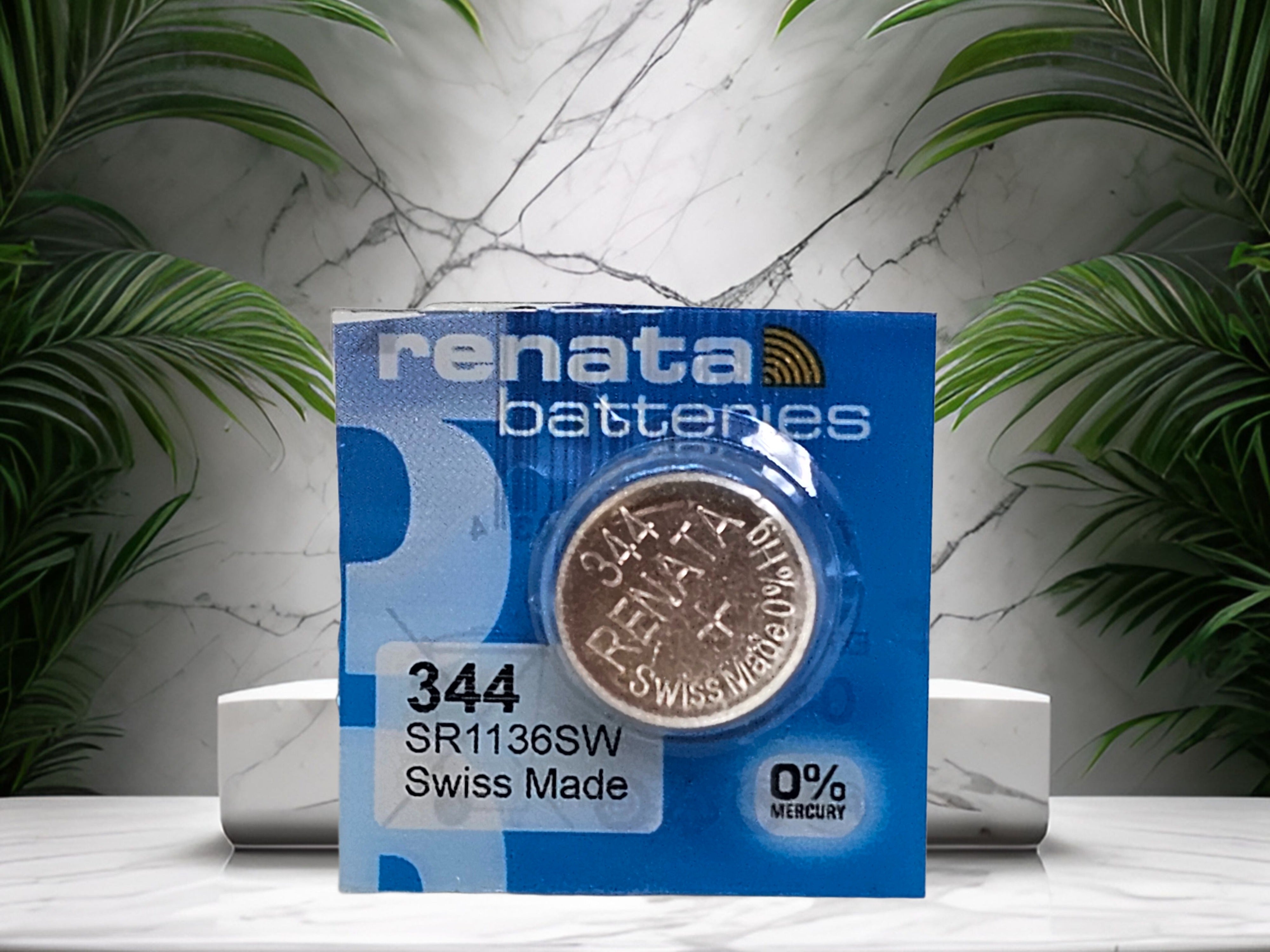 Renata SR1136SW (344) Silver Oxide - 1 watch battery