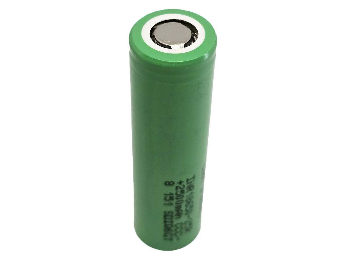 Samsung INR18650-25R 2500mAh 3.6V 20A 18650 Rechargeable Lithium-Ion Battery (Commercial Use ONLY)